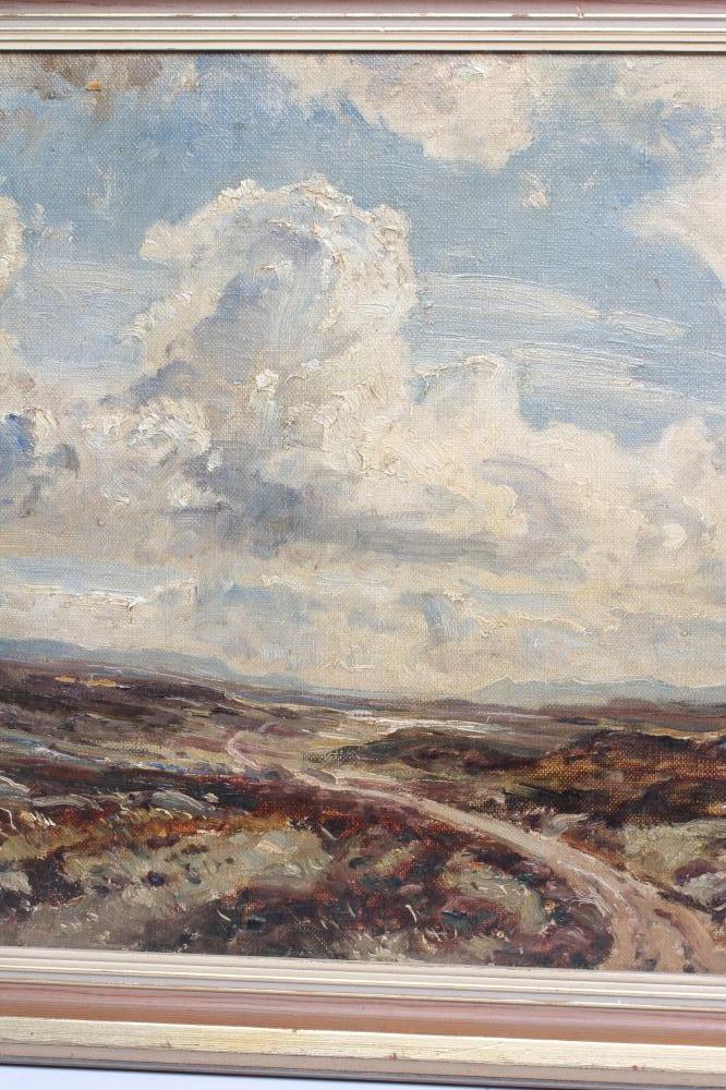HERBERT F ROYLE (1870-1958), Scottish Landscape, oil on board, signed, 12 1/4" x 14", gilt frame ( - Image 2 of 4