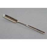 A LATE GEORGE III MARROW SCOOP, maker possibly Richard Crossley, London 1805, of typical form, 9"