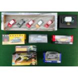 Boxed collection of Diecast Minis from various brands to include Corgi 96011 Mr. Beans Mini, Corgi