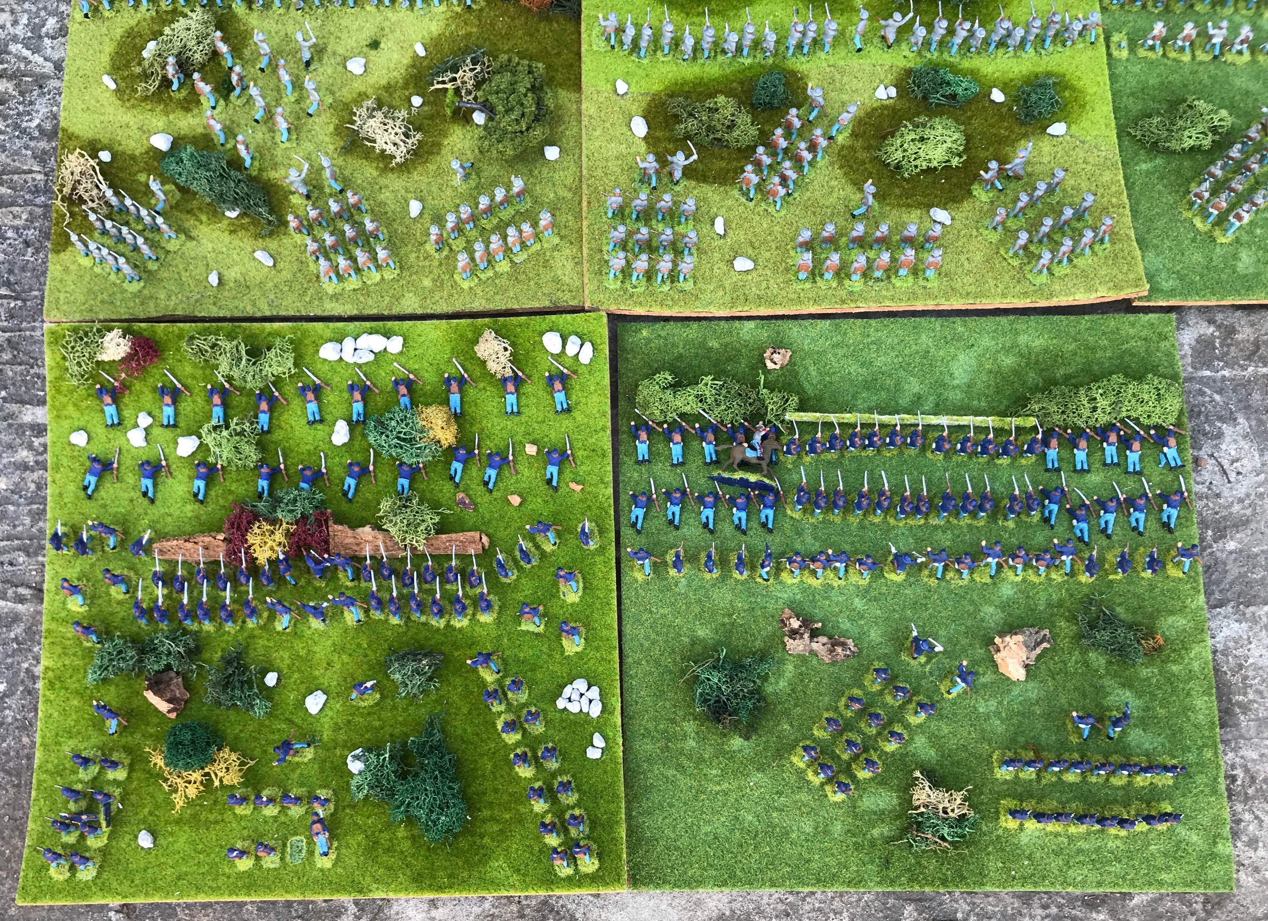 A collection of America Civil War Airfix miniature models displayed on 10 fields, some boxes - Image 3 of 5