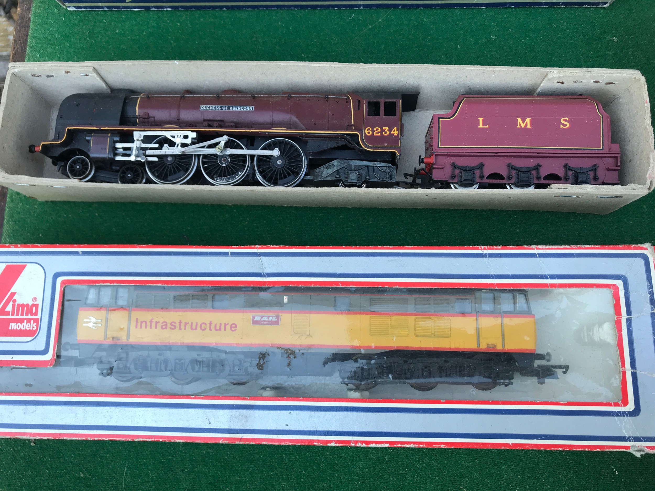 A collection of diecast model trains to include Mallard 60022, Lima models, Duchess of Abercorn - Image 7 of 8