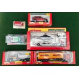 Lot containing Majorette metal diecast model vehicles including 6 un-named boxed vehicles.