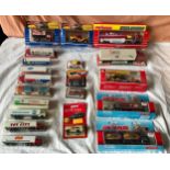 Collection of 20 Majorette diecast model vehicles including 600 series models, 606 and 607, Heavy