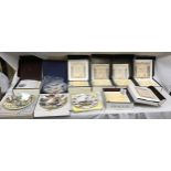 Boxed collectors plates to include two Coalport, one Royal Douton, one Wedgwood and 6 'Studio' dante