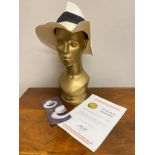 A Panama hat handmade in Equador, Homero Ortego Size L.Condition ReportGood condition.
