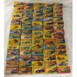 A collection of 75 Matchbox, Rolamatics and Superfast diecast models, all boxed.Condition ReportVery