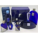 A collection of Bourjois scent bottles to include Bourjois Soir de Paris, 5 empty glass bottles of