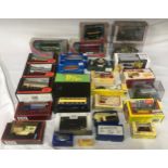 Diecast model vehicle collection of various makes, EFE, Matchbox, Britbus, Lledo, Atlas editions,