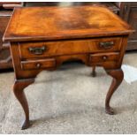 A good quality 20thC walnut lowboy. 69 w x 45 d x 72cm h.Condition ReportSlight marks to top,