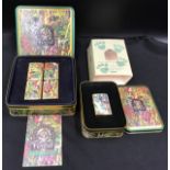 Zippo Mysteries of the Forest, 1995 petrol lighter set together with Companion piece Ltd Edition
