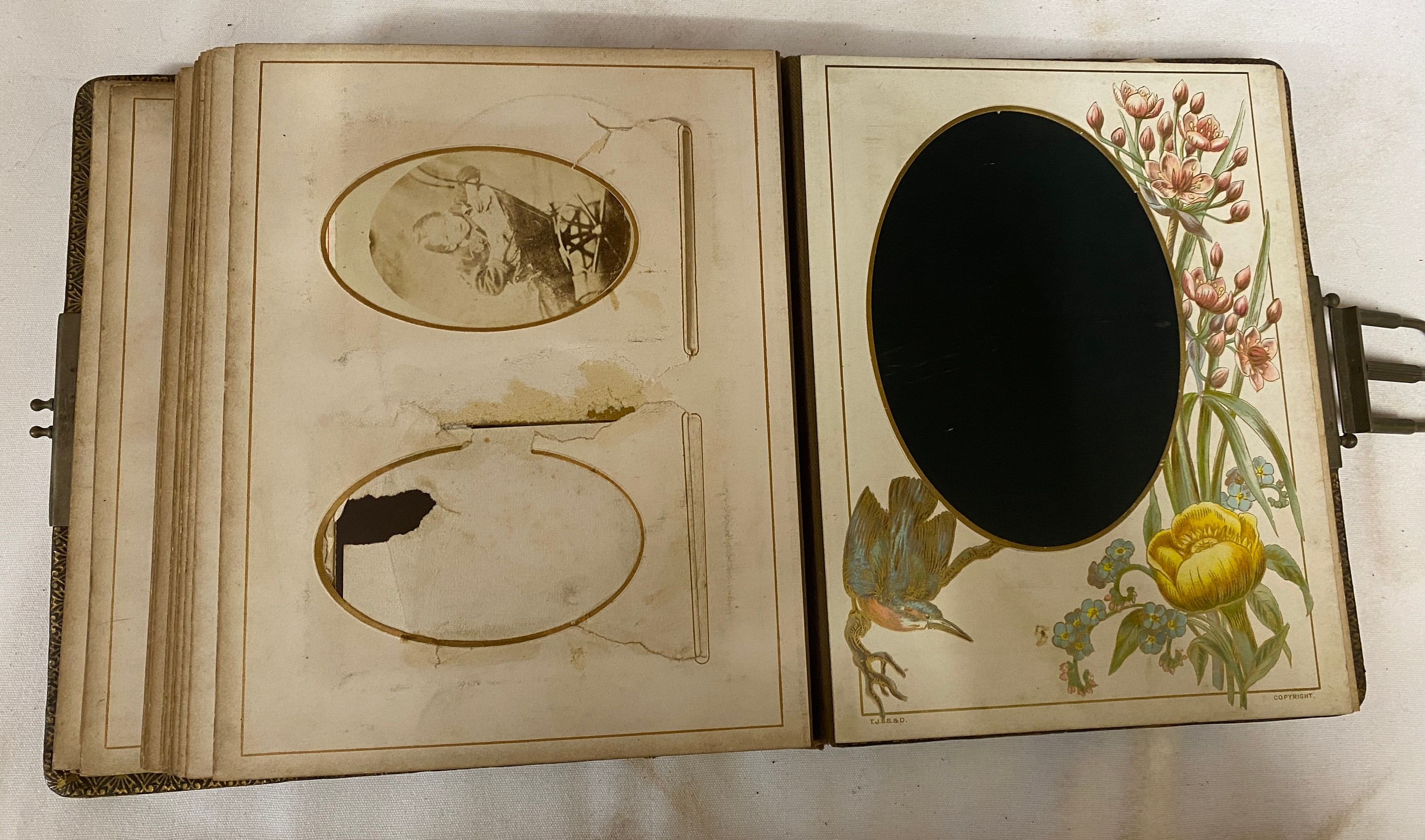 Photograph albums; Saltley College X'mas 1887 presented to Thomas Withers by his fellow students - Image 24 of 30