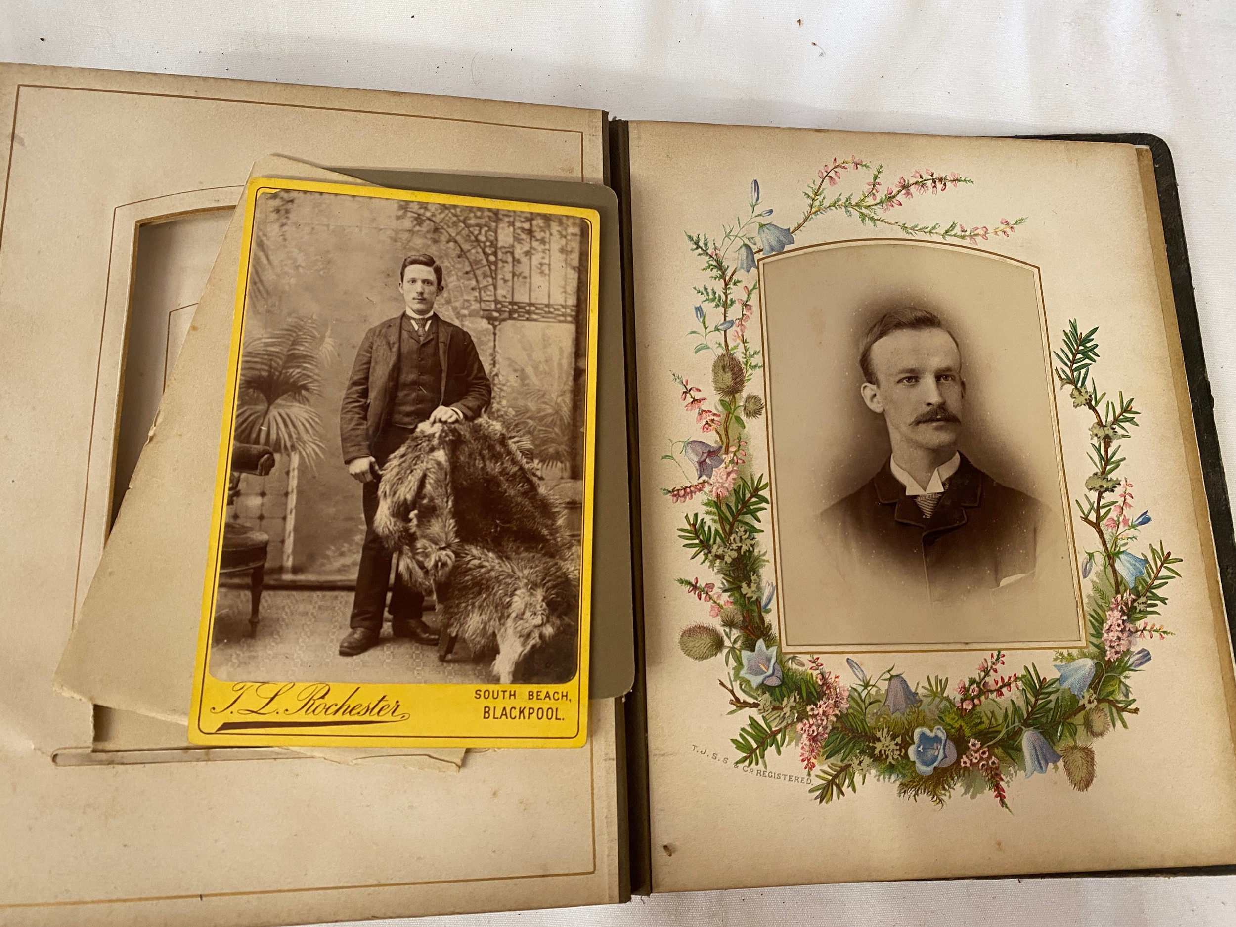 Photograph albums; Saltley College X'mas 1887 presented to Thomas Withers by his fellow students - Image 9 of 30