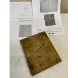 A manuscript accounts of Hull based shipping agents George Rooth & Co. 1818-1820.Condition