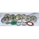 Various 20thC Spode and Copeland Spode, patterns to include 'Golden Farm', 'Spring', 'Pheasants', '