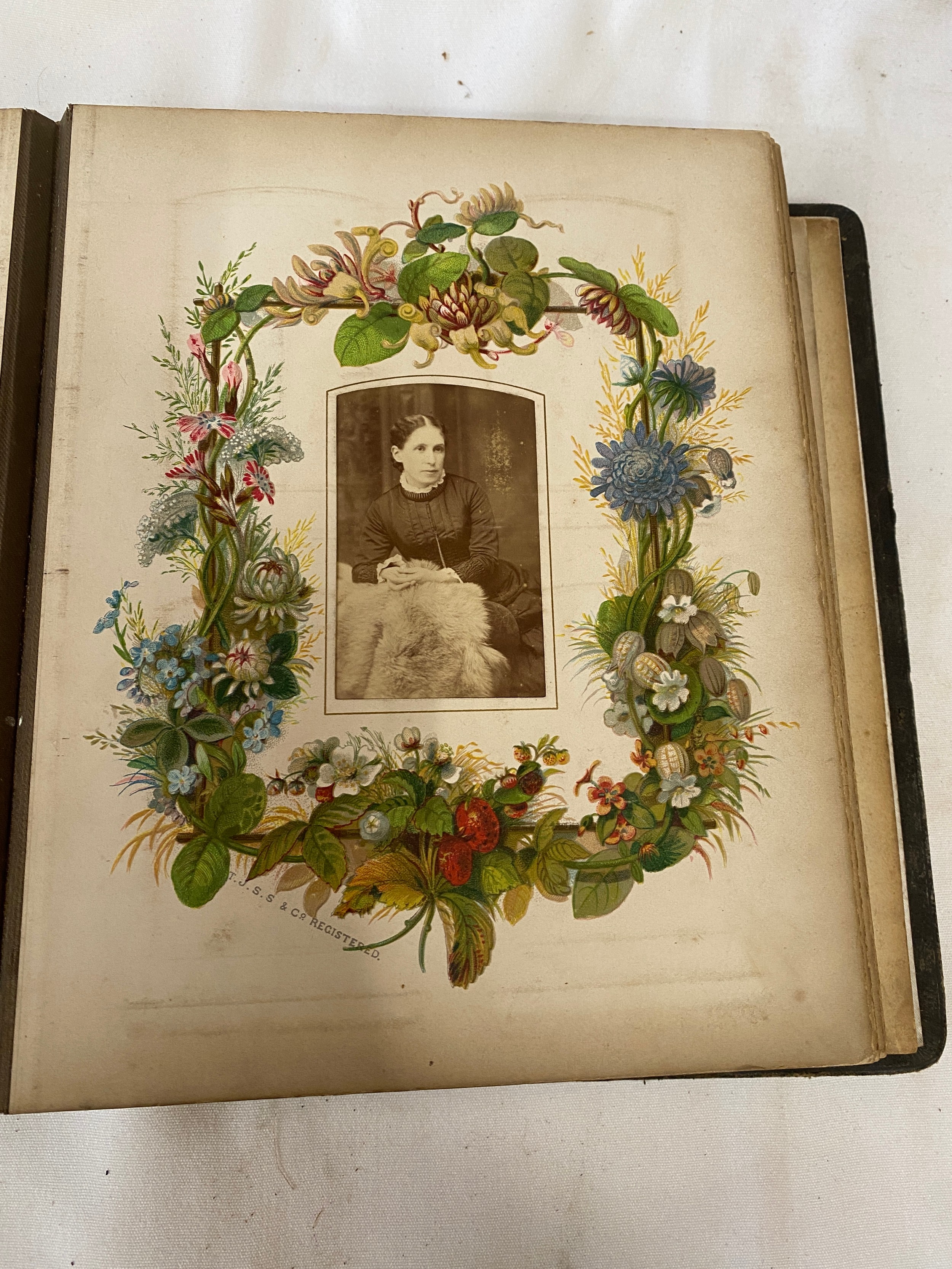 Photograph albums; Saltley College X'mas 1887 presented to Thomas Withers by his fellow students - Image 5 of 30