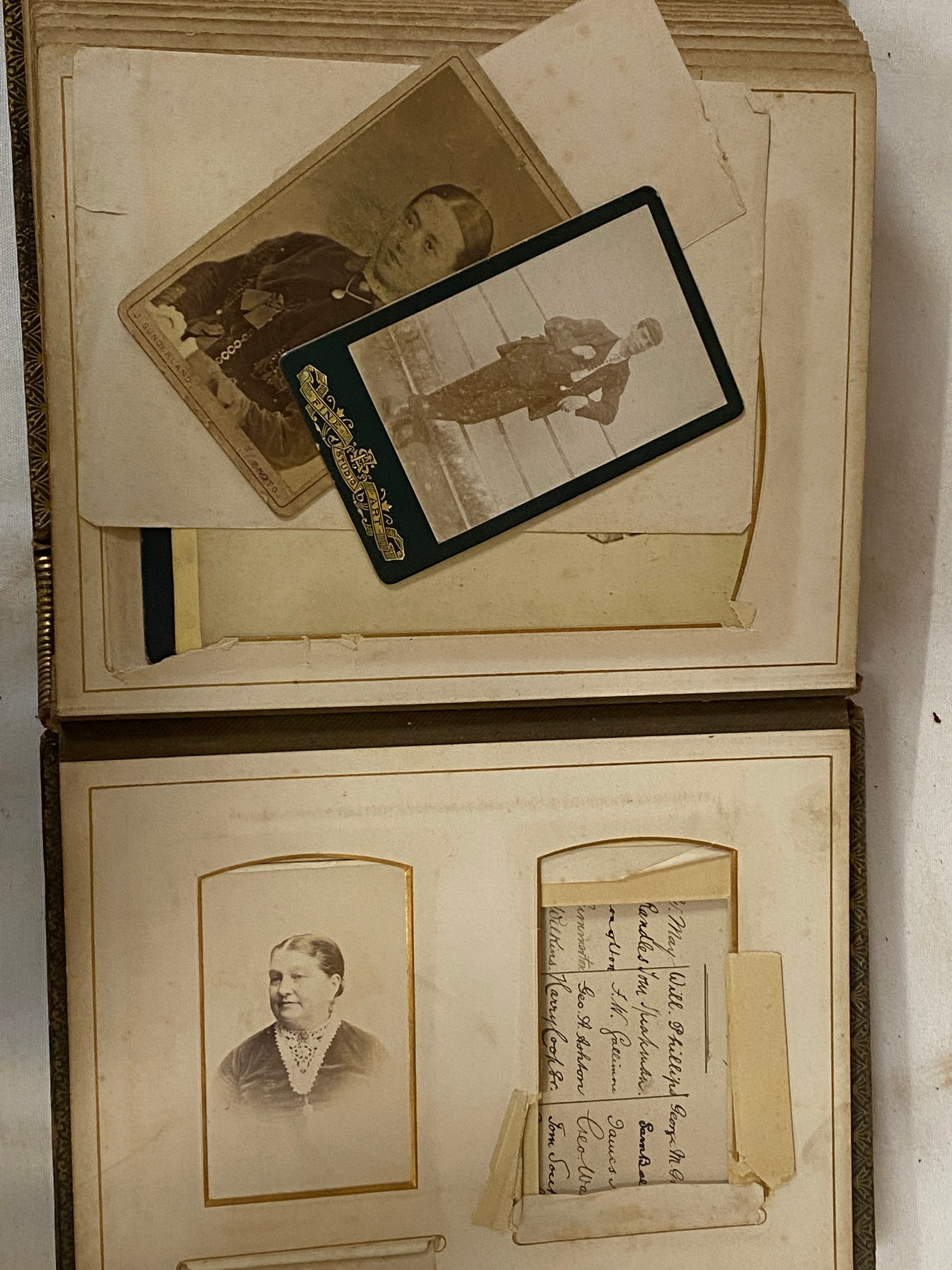 Photograph albums; Saltley College X'mas 1887 presented to Thomas Withers by his fellow students - Image 30 of 30