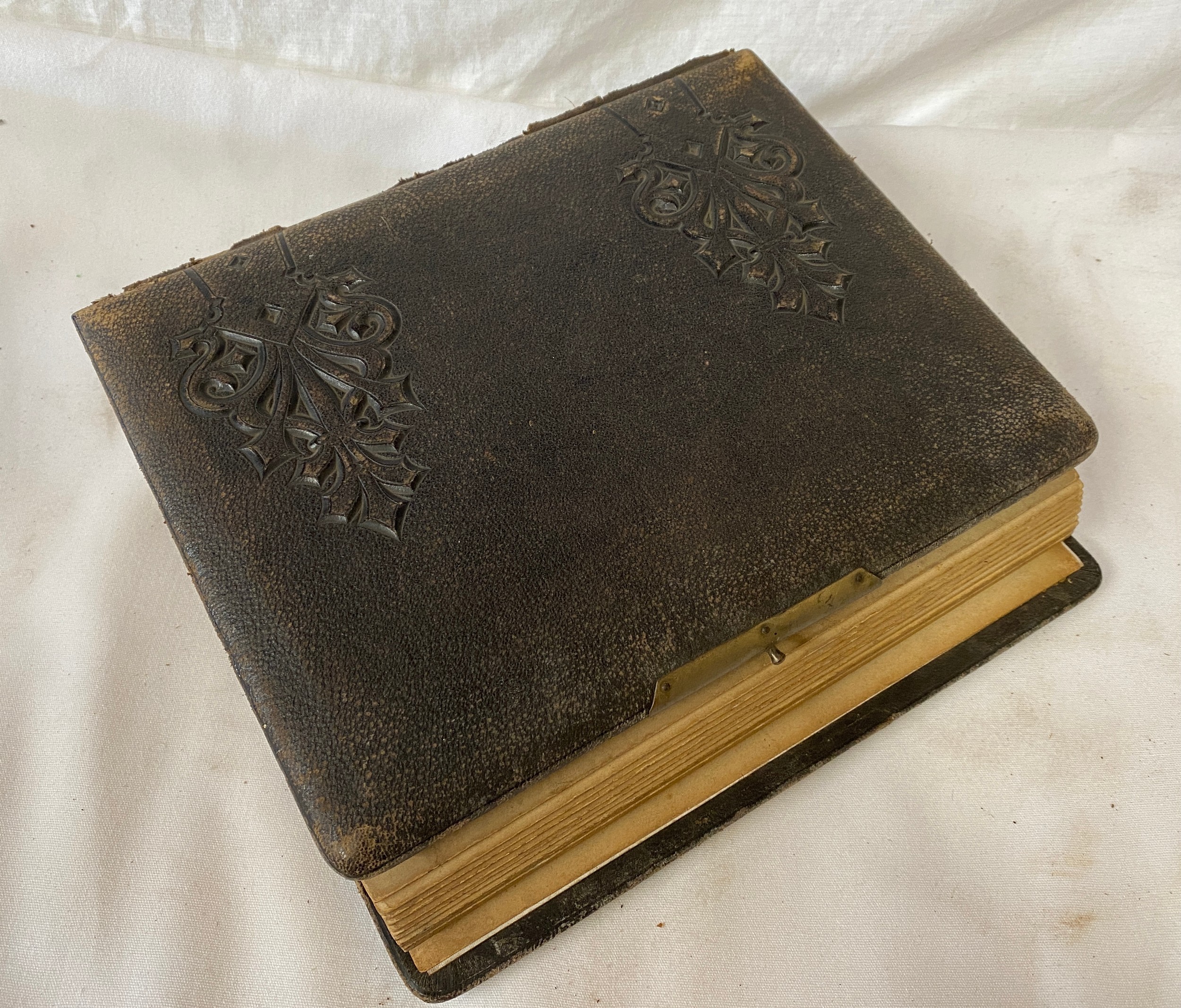 Photograph albums; Saltley College X'mas 1887 presented to Thomas Withers by his fellow students - Image 11 of 30