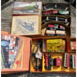 Three Vintage train sets to include Brimtoy etc.Condition ReportPlayworn.