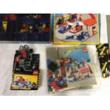 Collection of vintage lego, instruction booklets, part sets, boards, some boxed to include 6381,