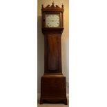 A Thorndyke Ipswich 30 hr mahogany longcase clock. 198 x 46cm.