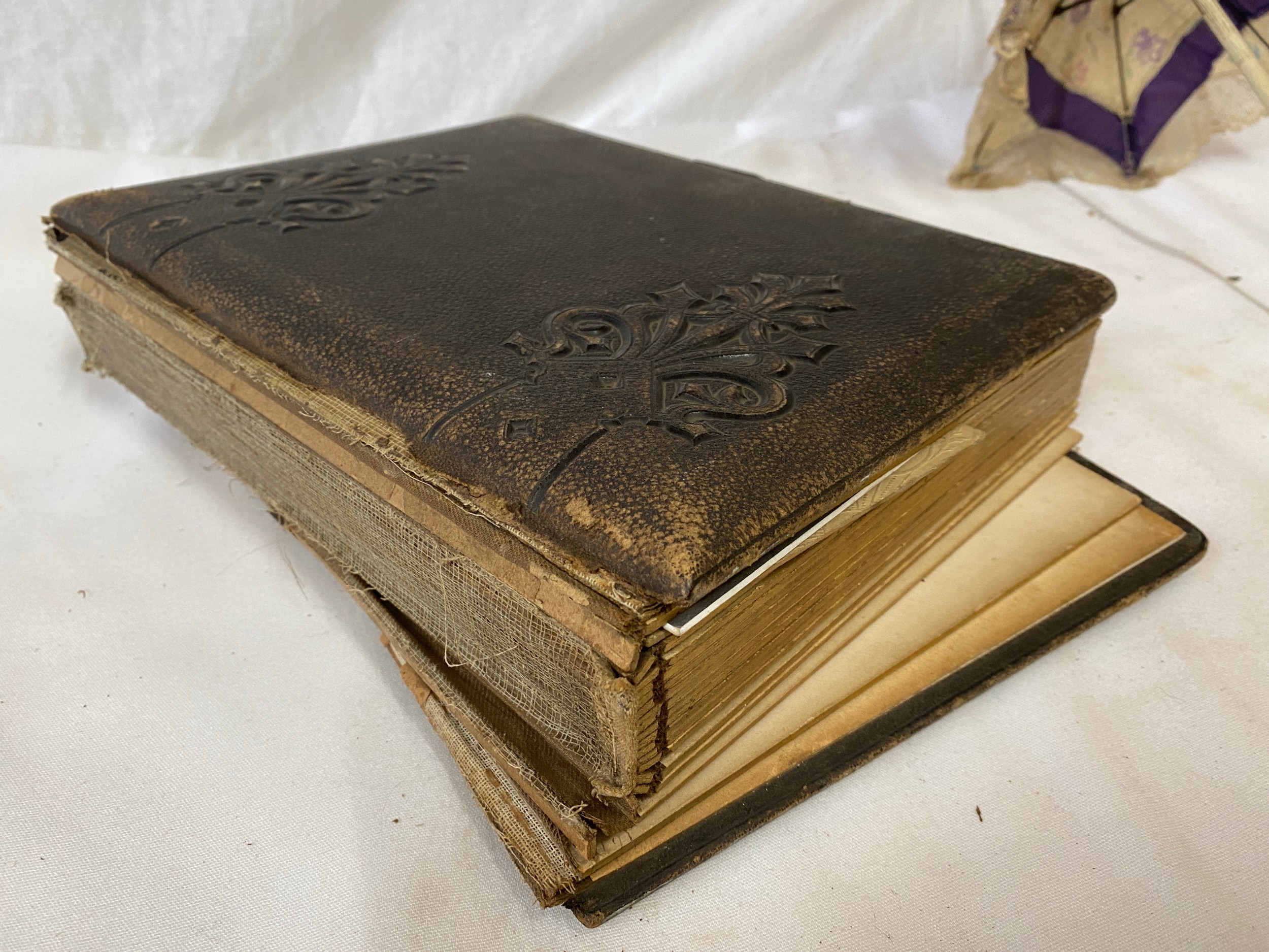 Photograph albums; Saltley College X'mas 1887 presented to Thomas Withers by his fellow students - Image 2 of 30