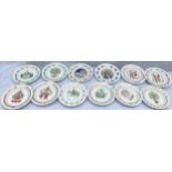 Twelve Spode Christmas plates 1970-1981 inclusive.Condition ReportAll appear in good condition.