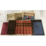 Set of six volumes entitled Winston Spencer Churchill The Second World War and a further set of