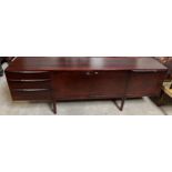 A McIntosh sideboard. 214 l x 46 d x 75cm h.Condition ReportMostly good. Scratch to one top drawer.