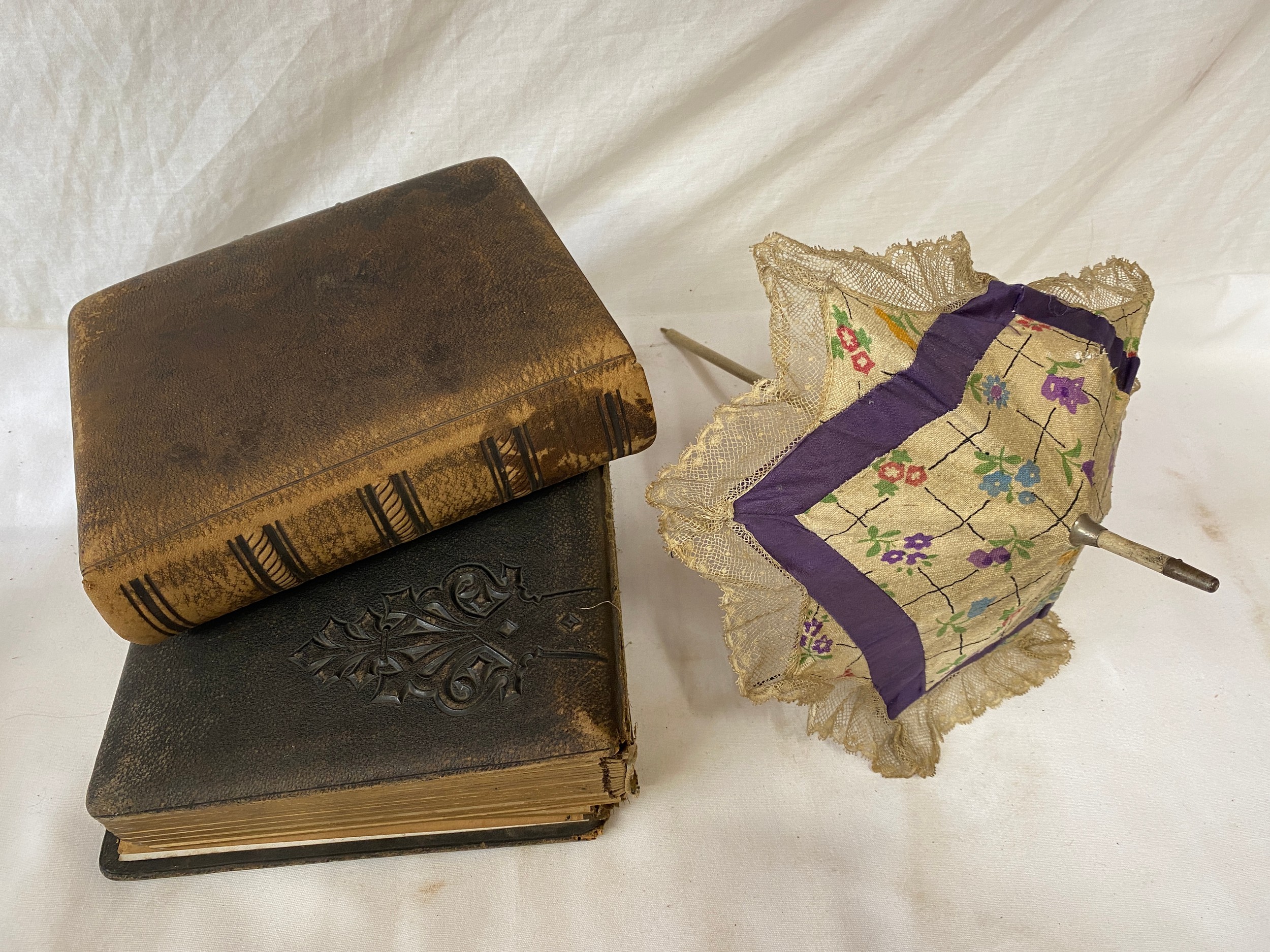 Photograph albums; Saltley College X'mas 1887 presented to Thomas Withers by his fellow students