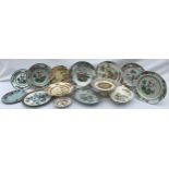 A quantity of various 19thC Spode to include Stone Spode and oriental style pates etc.Condition