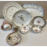 A quantity of 19thC ceramics to include; Davenport, Spode, Bloor Derby etc.Condition