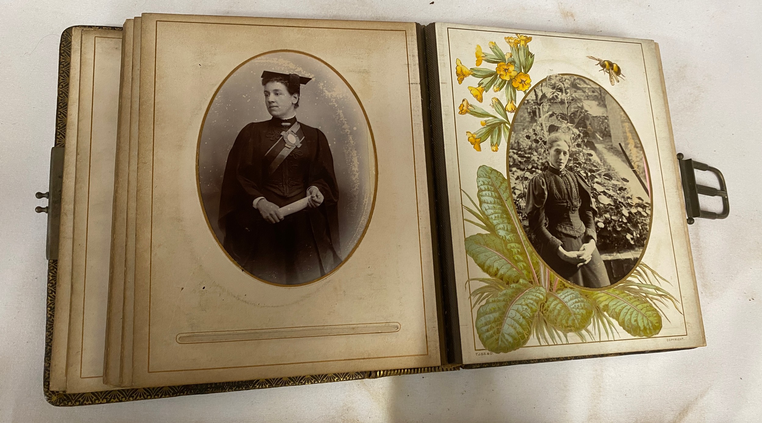 Photograph albums; Saltley College X'mas 1887 presented to Thomas Withers by his fellow students - Image 22 of 30