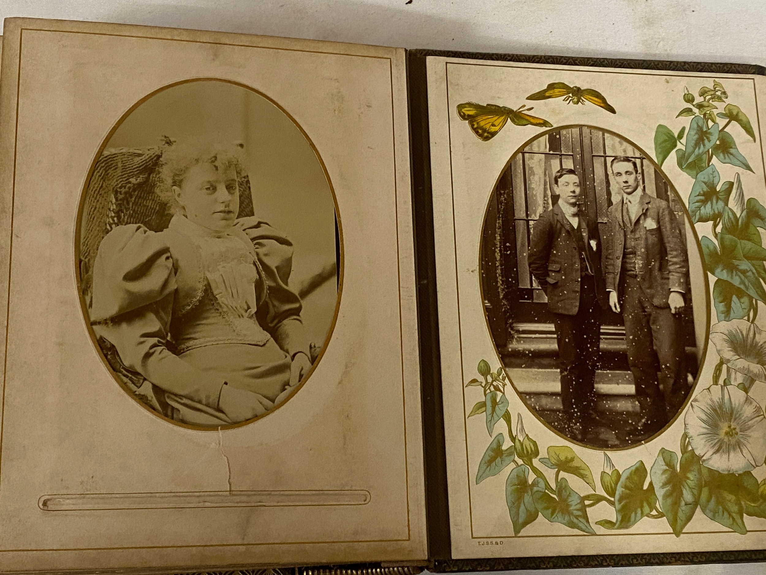 Photograph albums; Saltley College X'mas 1887 presented to Thomas Withers by his fellow students - Image 28 of 30