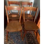 Set of four 19th Century Chairs.Condition ReportGood condition