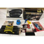 Scalextric 200 Model Racing set, four cars, track, power pack, controllers, boxed.Condition