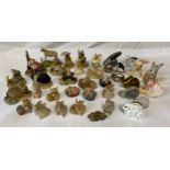 A large collection of small rabbits to include 19 x Teviotdale, 1 x Royal Crown Derby paperweight