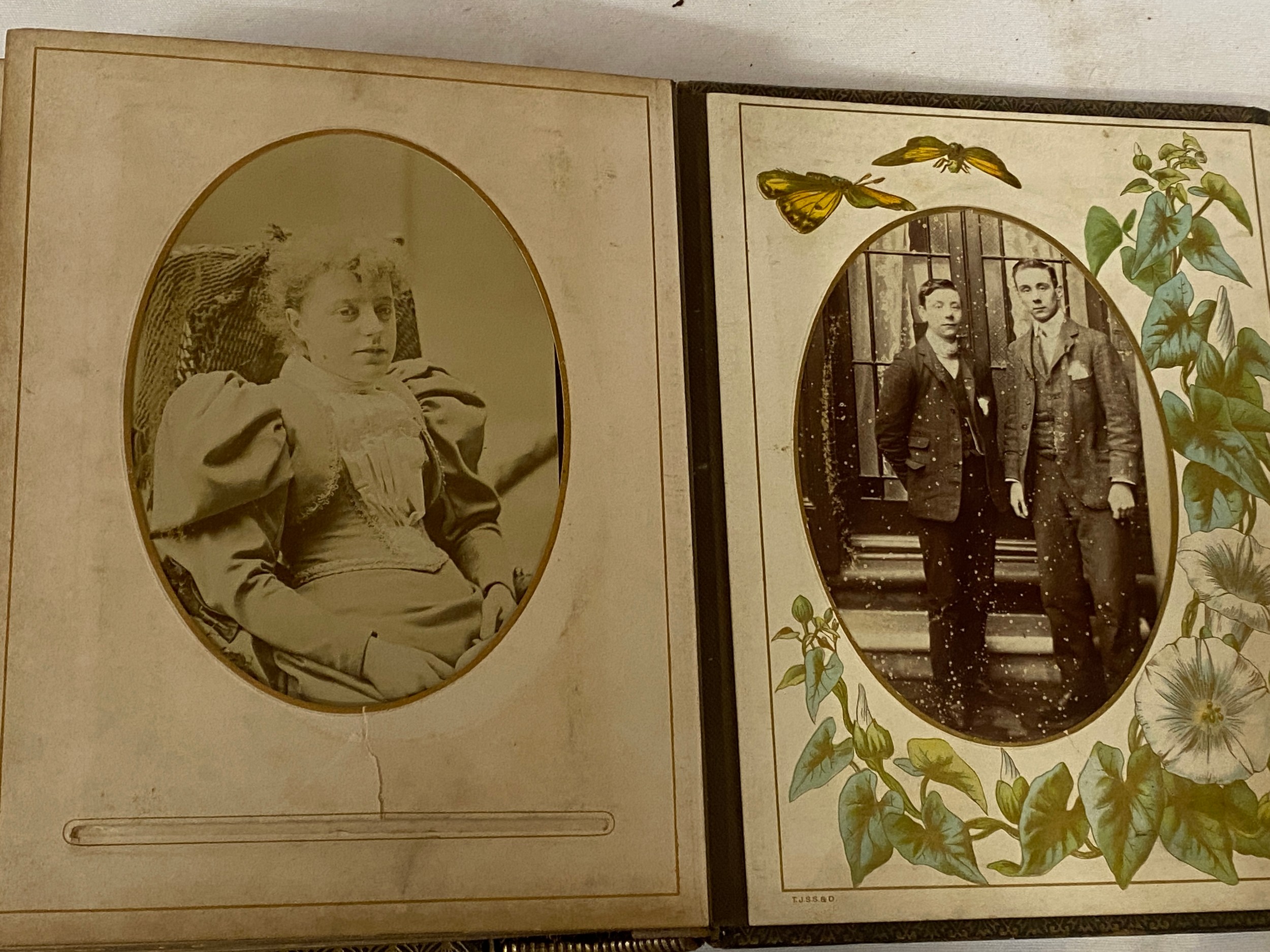 Photograph albums; Saltley College X'mas 1887 presented to Thomas Withers by his fellow students - Image 27 of 30