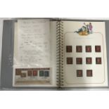 'A collection of the Penny Red stamps with corner letters issued 1894-79 together with the 1/2 d,