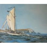 Gordon Frickers "Vagrant Off the Needles" lithograph with printed stamp signed and numbered 297/