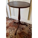 Edwardian mahogany and inlaid circular occasional table. 43 x 70cm h.Condition ReportCrackle to