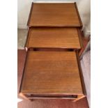 Nest of 3 teak G-Plan tables. Largest 53 x 43cm.Condition ReportGood condition.