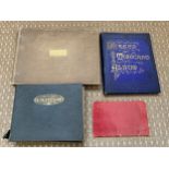 A Crest and Monogram album 1894 belonging to Frederick Jackson together with two photograph albums