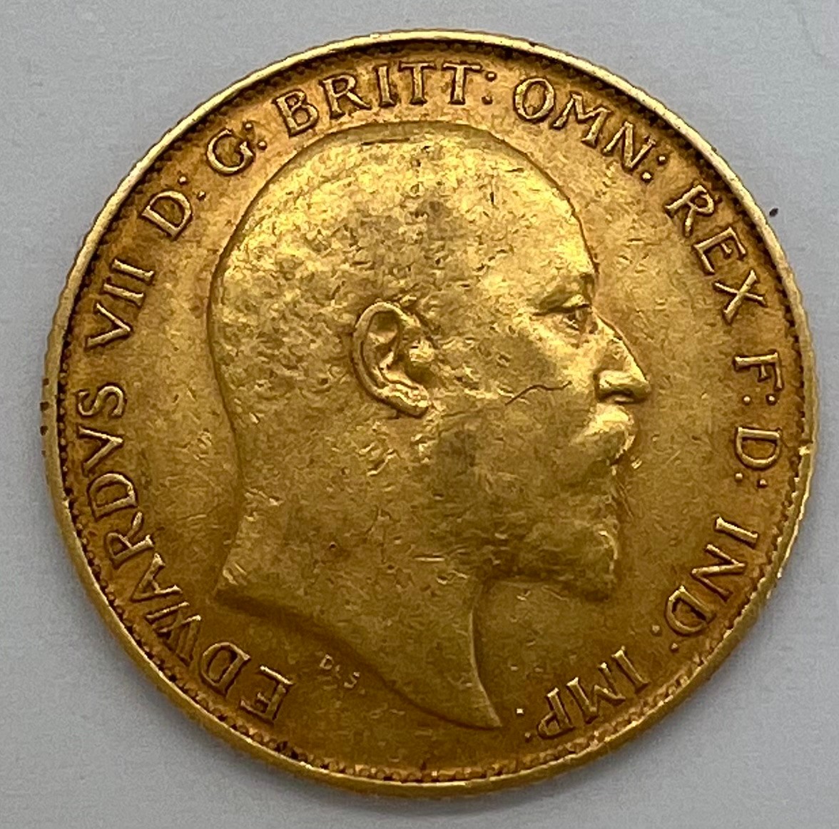 Edwardian gold half sovereign 1907. - Image 2 of 2