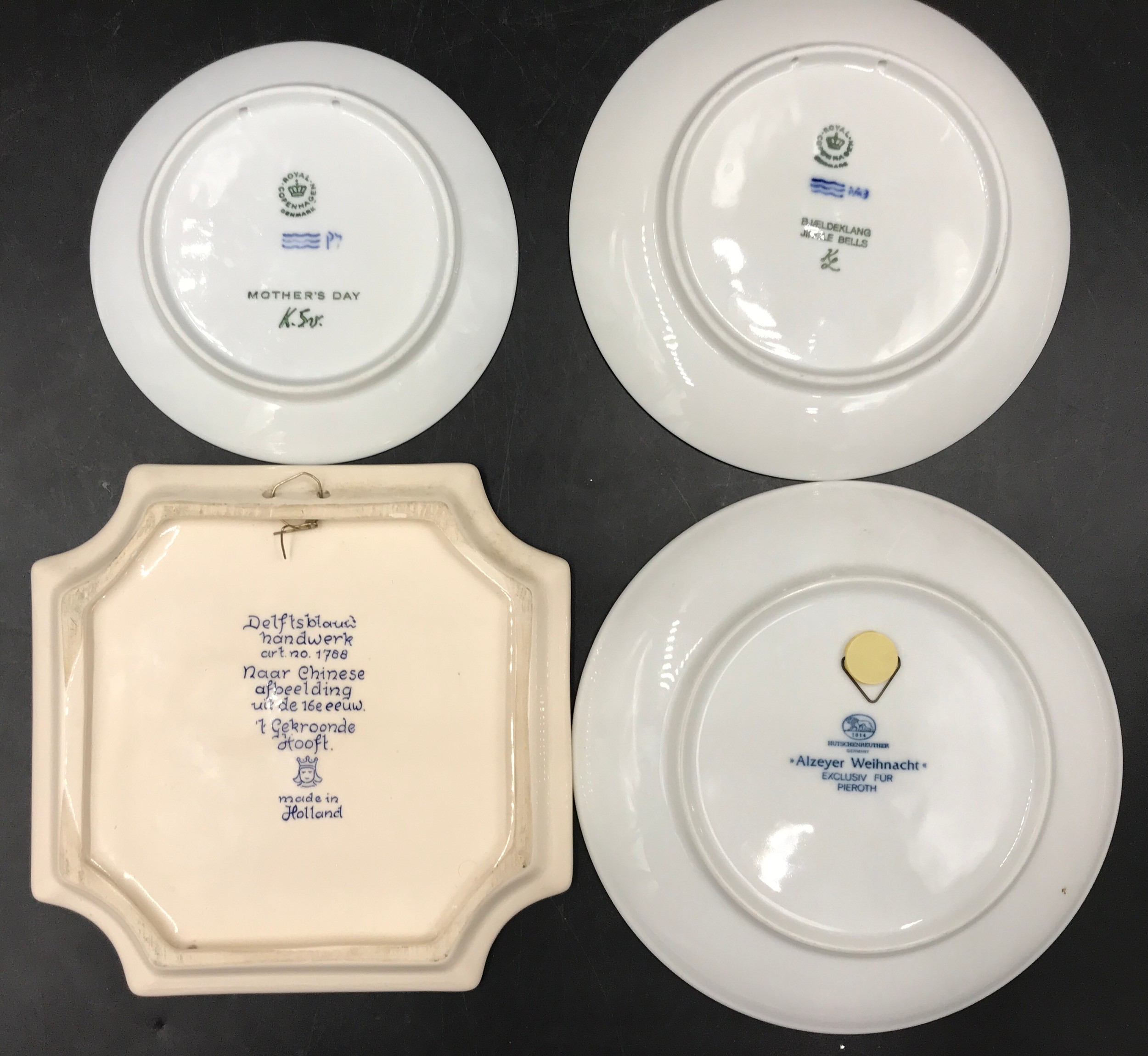 Ceramics to include nine plates, five Royal Copenhagen to commemorate Mother's Day in Denmark, two - Image 5 of 6