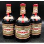 Three litre bottles of Drambuie.