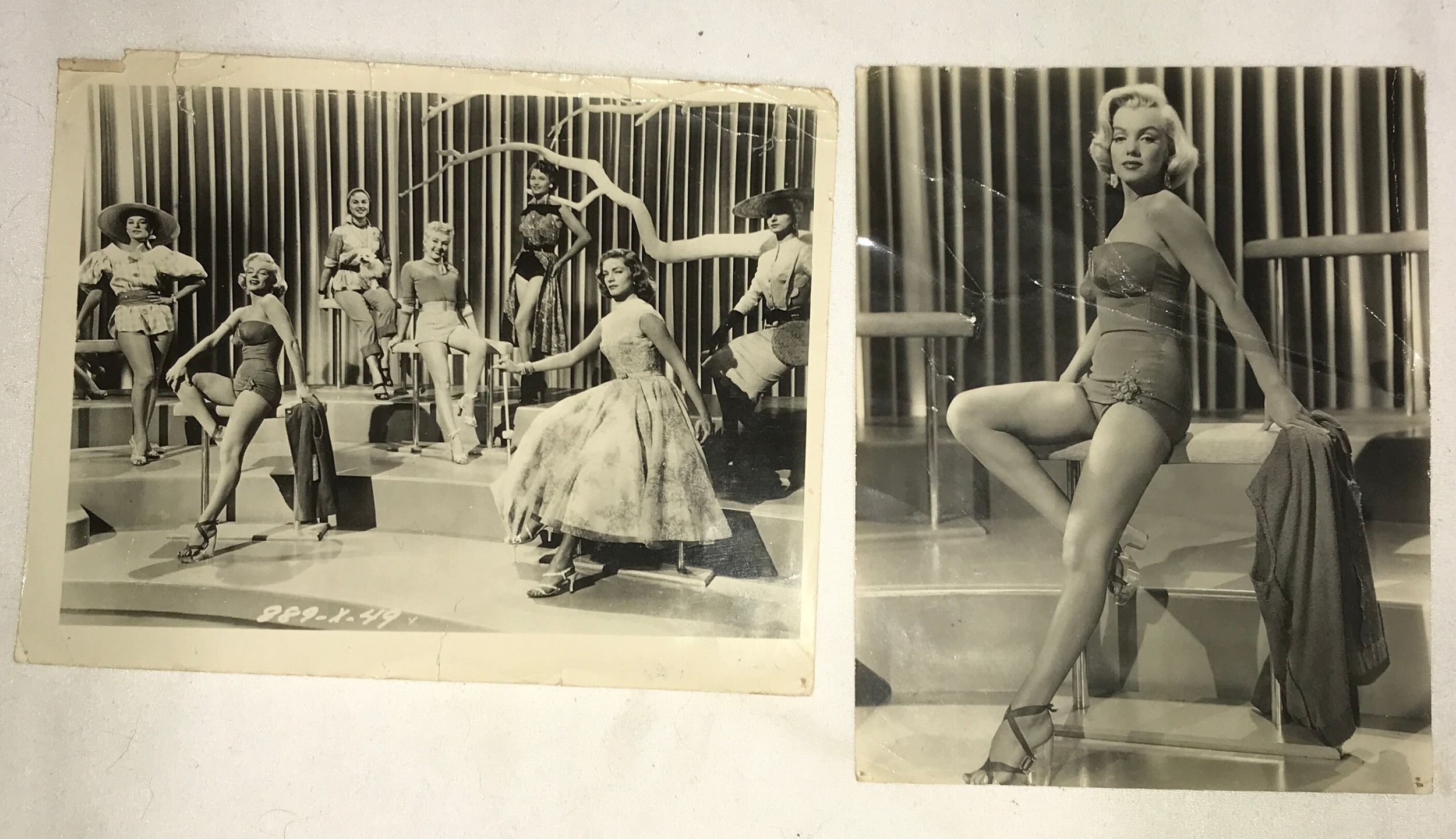Ephemera to include photographs of Hollywood stars, Marilyn Monroe, Randolf Scott, Laurel and Hardy, - Image 6 of 8