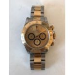Rolex - a 1991 gentleman's Oyster Perpetual Cosmograph Daytona Sapphire Crystal chronograph bracelet