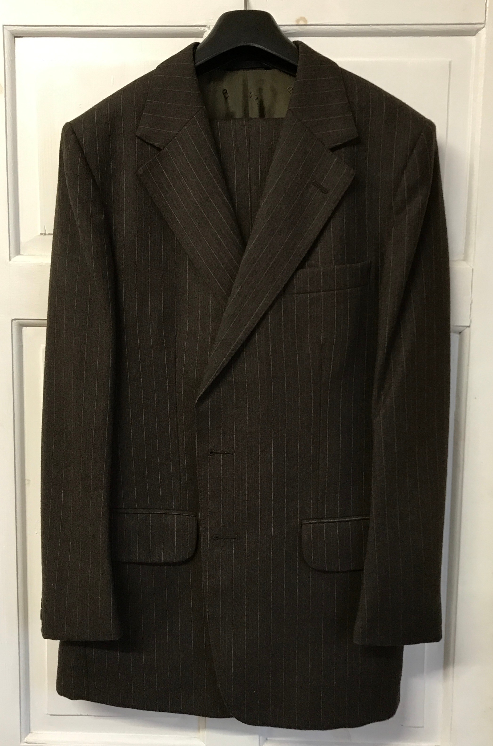 A 1970's Christian Dior suit. 50cm underarm to underarm.