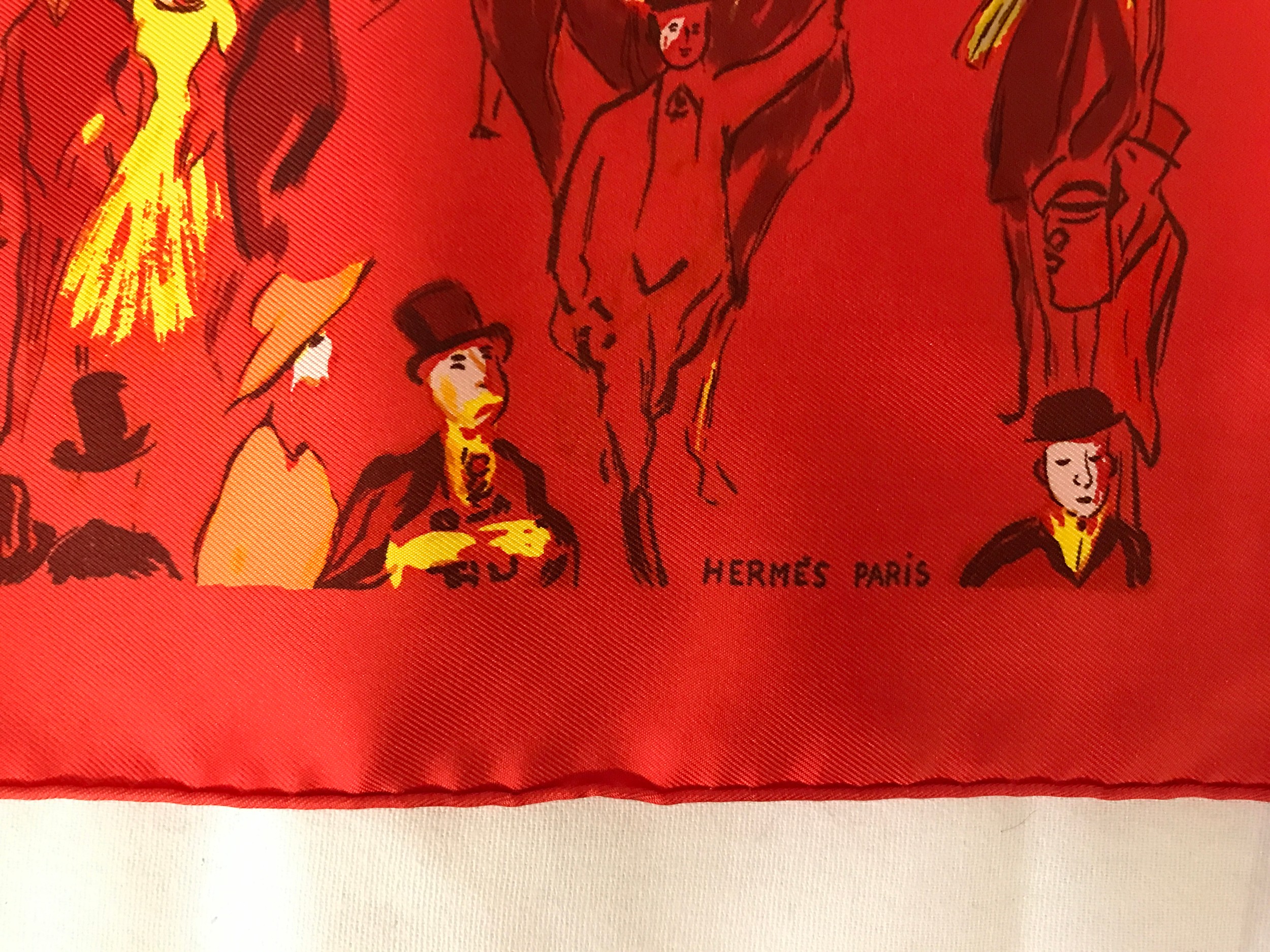 A Hermes silk scarf Clerc in original box measuring 42cm square. - Image 2 of 7