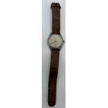 A Nivada gentleman's wrist watch Reg no 725730 with subsidiary dial.